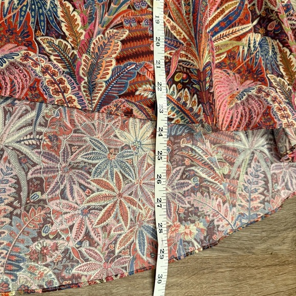 NWT David Peck Orlando Top Women’s Med Liberty Print Floral Sleeveless $365 Boho - Picture 7 of 8